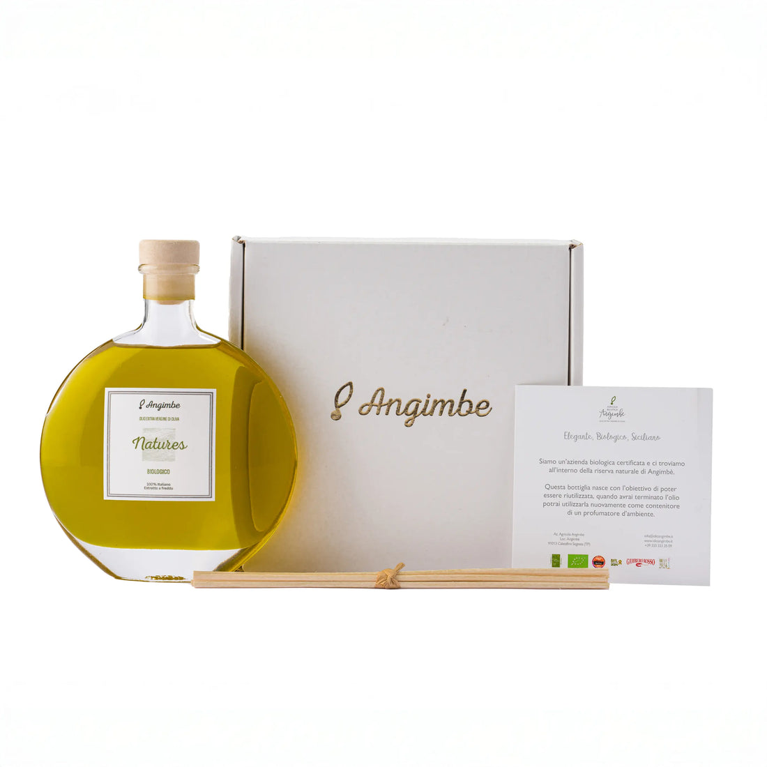 Angimbe Natures BIO - Bottiglia design
