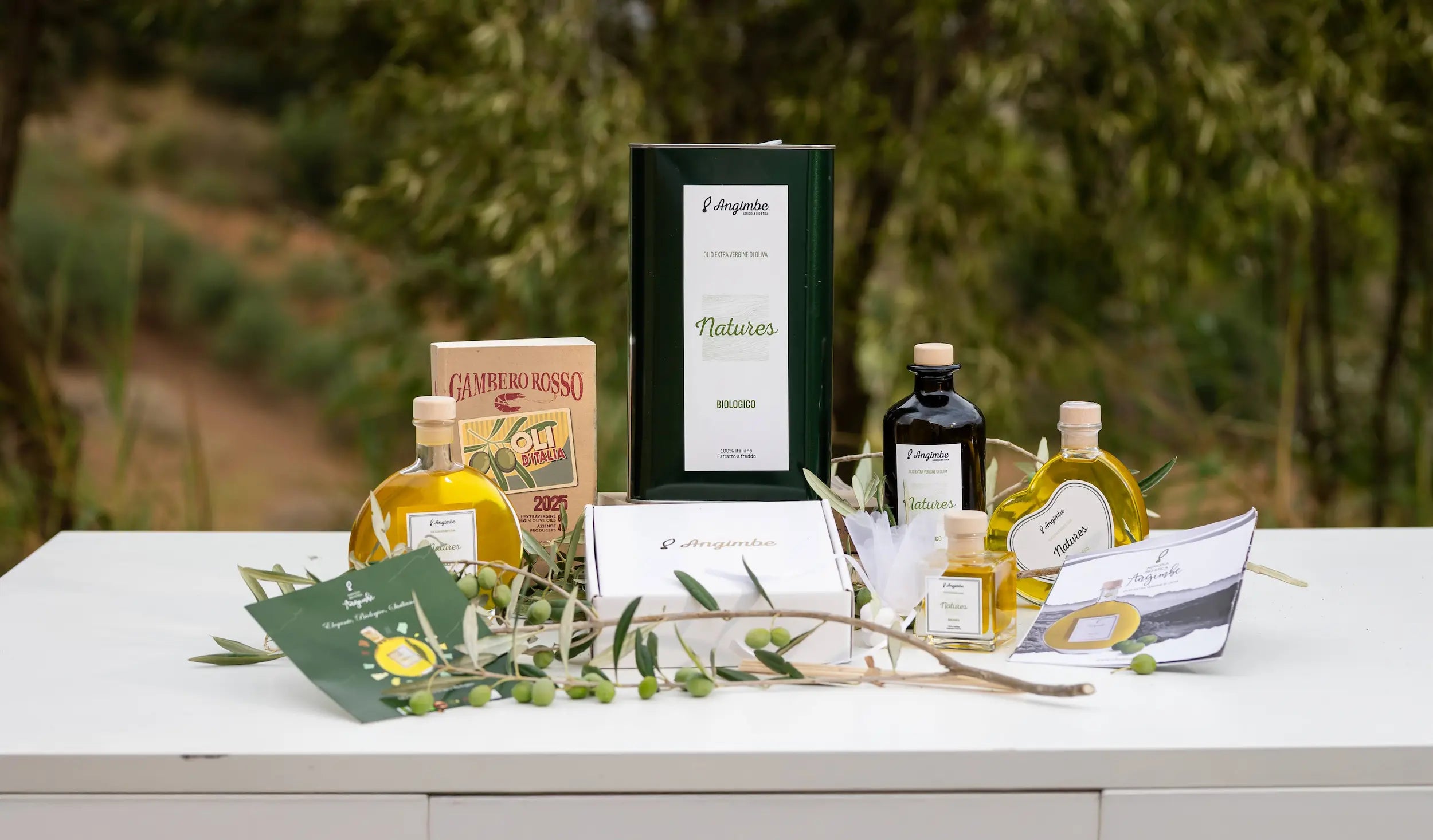 Olio extravergine biologico Angimbe