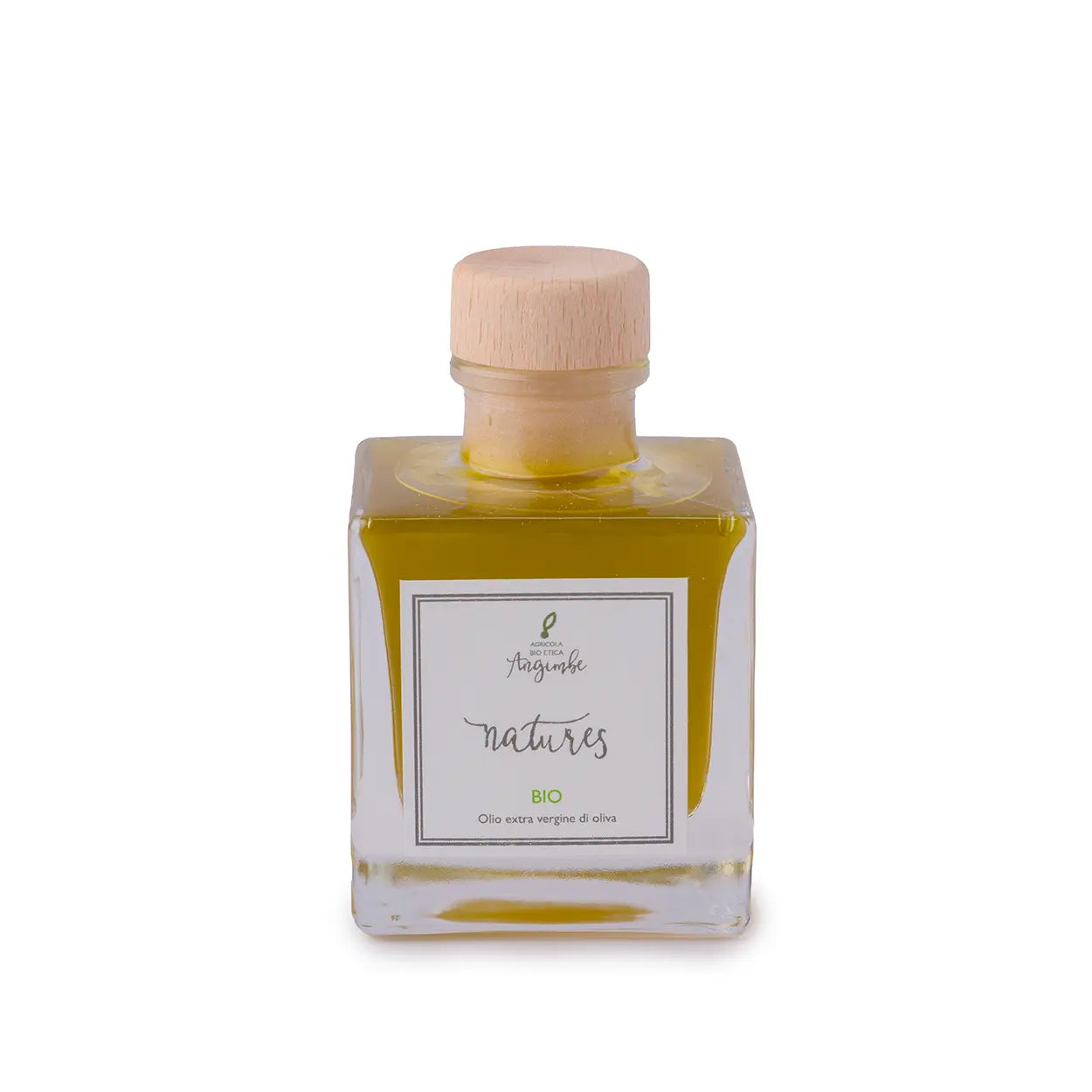 Bomboniera in Vetro a Forma Quadrata - Olio EVO Natures BIO